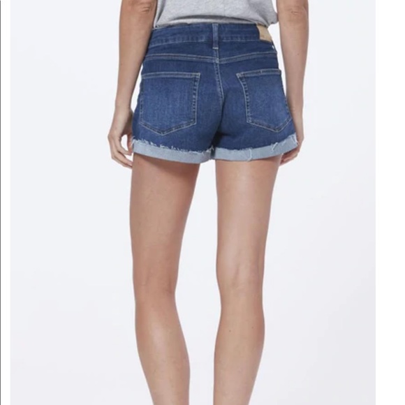 Paige ‘Jimmy Jimmy Short’ Rolled Cuff Denim, Size 29 - Picture 2 of 16